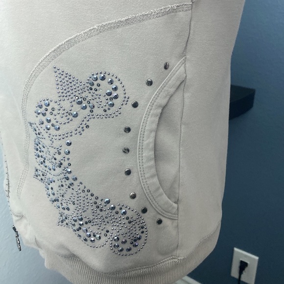 BCBGMaxAzria Brown Beaded Jacket - Picture 6 of 10